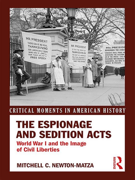 Produktbild: The Espionage and Sedition Acts