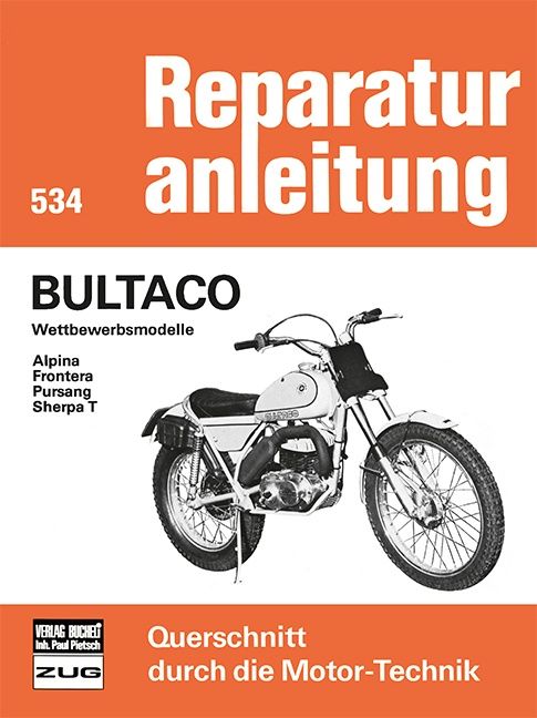 Produktbild: Bultaco Wettbewerbsmodelle Alpina/Frontera/Pursang/Sherpa T