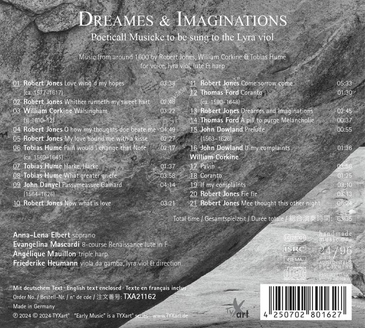 Produktbild: Elbert/Mascardi/Mauillon/Heumann: Dreames & Imaginations - P