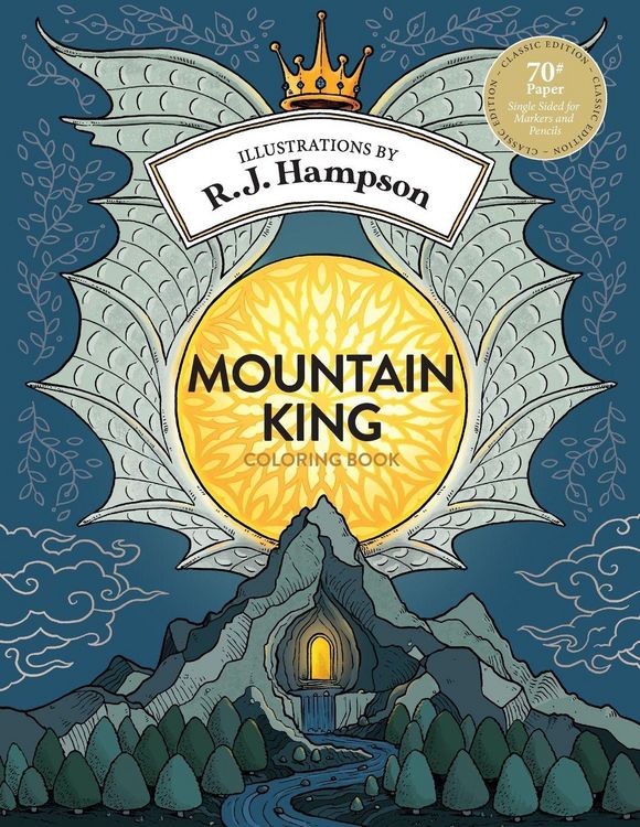 Produktbild: Mountain King Coloring Book