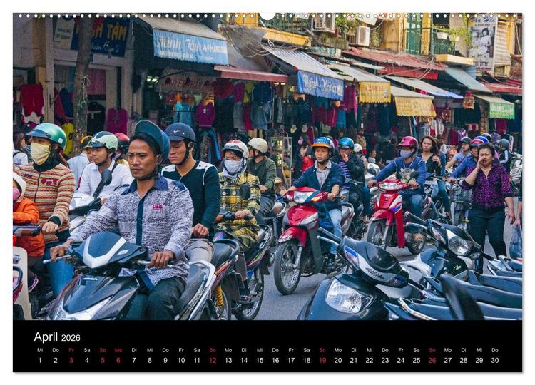 Produktbild: Vietnam (Wandkalender 2026 DIN A2 quer), CALVENDO Monatskalender