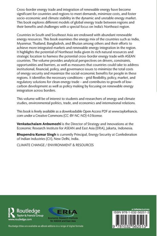 Produktbild: Cross-Border Integration of Renewable Energy Systems