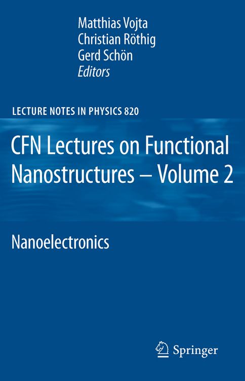 Produktbild: CFN Lectures on Functional Nanostructures - Volume 2