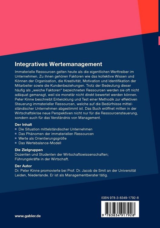 Produktbild: Integratives Wertemanagement