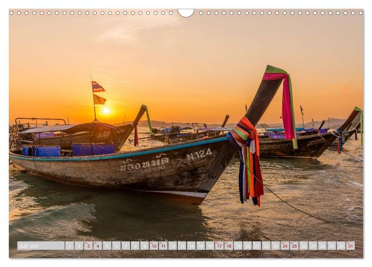 Produktbild: THAILAND - Land des L&auml;chelns (Wandkalender 2027 DIN A3 quer), CALVENDO Monatskalender
