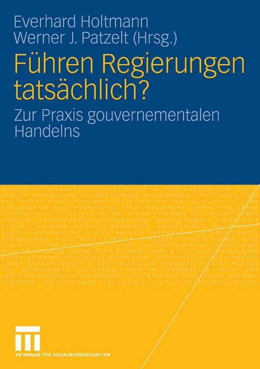 Produktbild: F&uuml;hren Regierungen tats&auml;chlich?