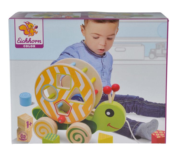 Produktbild: Eichhorn Color, Nachzieh-Stecktier