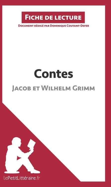 Produktbild: Contes de Jacob et Wilhelm Grimm (Fiche de lecture)