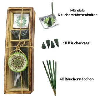 Produktbild: Patchouli RS-Geschenkset mit Metall-Halter