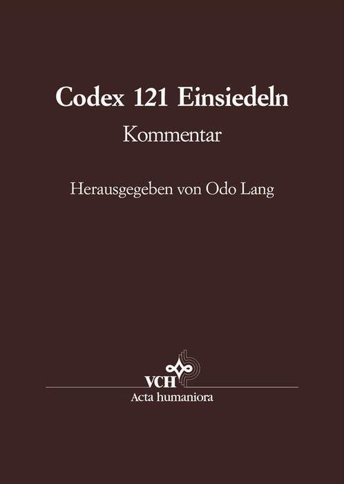 Produktbild: Die Handschrift 121 der Stiftsbibliothek Einsiedeln