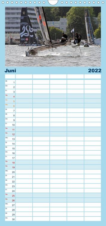Produktbild: High Speed Katamarane - Schwebend ans Limit - Familienplaner hoch (Wandkalender 2022 , 21 cm x 45 cm, hoch)