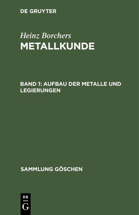 Produktbild: Aufbau der Metalle und Legierungen