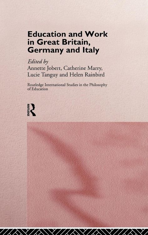 Produktbild: Education and Work in Great Britain, Germany and Italy