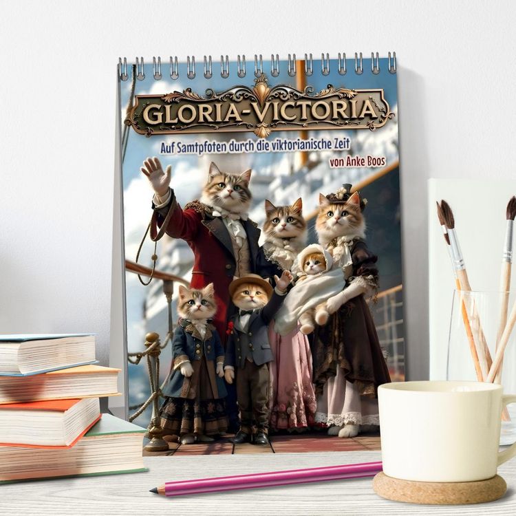 Produktbild: Gloria Victoria (Tischkalender 2026 DIN A5 hoch), CALVENDO Monatskalender