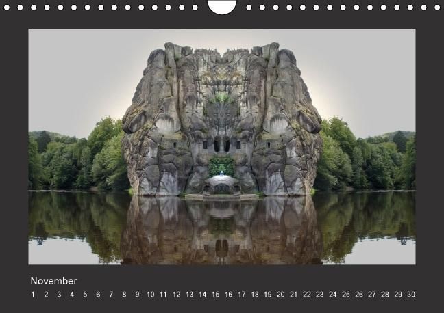 Produktbild: Spiegelwelten - die Externsteine (Wandkalender immerw&auml;hrend DIN A4 quer)
