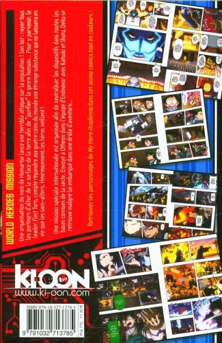 Produktbild: My hero academia : world heroes mission : anime comics
