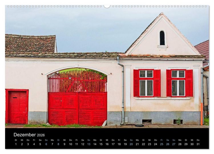 Produktbild: Bauernh&auml;user in Siebenb&uuml;rgen (Wandkalender 2026 DIN A2 quer), CALVENDO Monatskalender