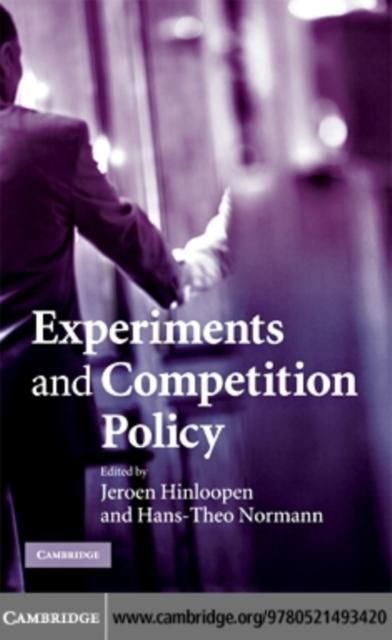 Produktbild: Experiments and Competition Policy