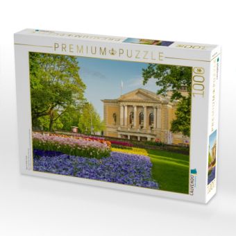 Produktbild: CALVENDO Puzzle Oper in Halle-Saale | 1000 Teile Lege-Gr&ouml;&szlig;e 64x48cm Foto-Puzzle f&uuml;r gl&uuml;ckliche Stunden