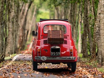 Produktbild: CALVENDO Puzzle Fiat 500 | 1000 Teile Lege-Gr&ouml;&szlig;e 64x48cm Foto-Puzzle f&uuml;r gl&uuml;ckliche Stunden