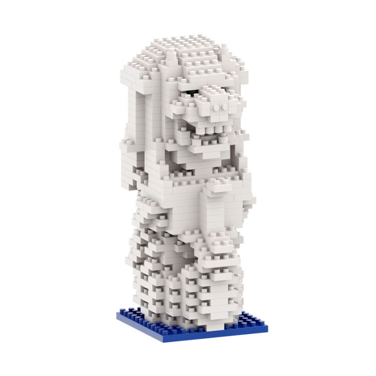 Produktbild: BRIXIES 200063 - Merlion, 3D Konstruktionsbausatz aus Ministeinen, 436 Teile