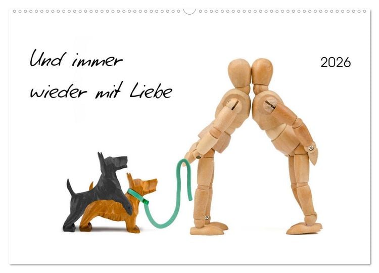 Produktbild: Und immer wieder mit Liebe (Wandkalender 2026 DIN A2 quer), CALVENDO Monatskalender