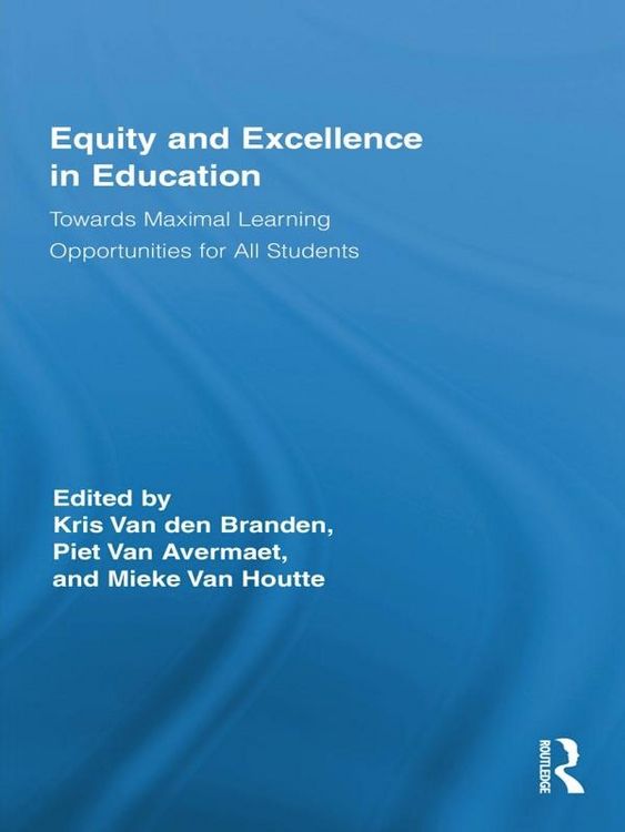 Produktbild: Equity and Excellence in Education