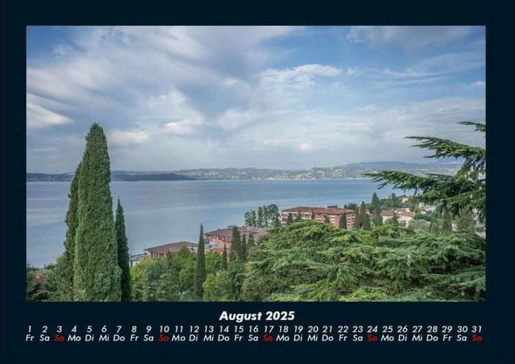 Produktbild: Die Seen der Erde 2025 Fotokalender DIN A4