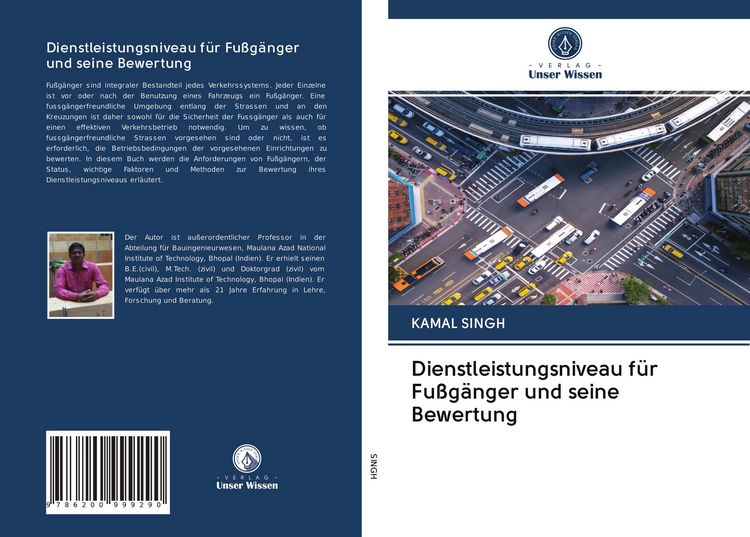 Produktbild: Dienstleistungsniveau f&uuml;r Fu&szlig;g&auml;nger und seine Bewertung
