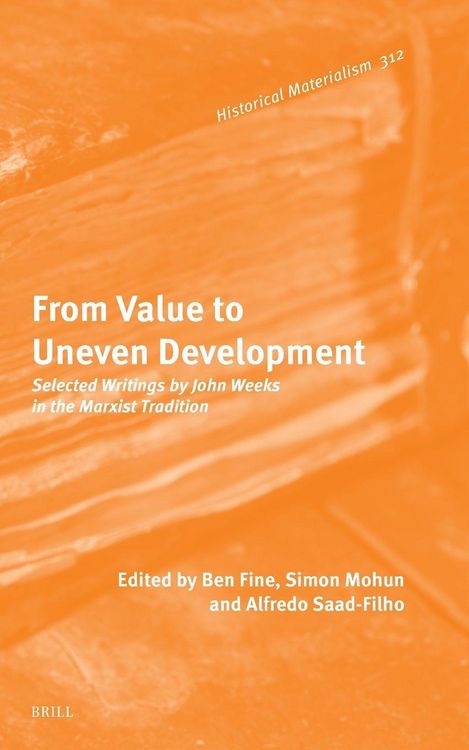 Produktbild: From Value to Uneven Development