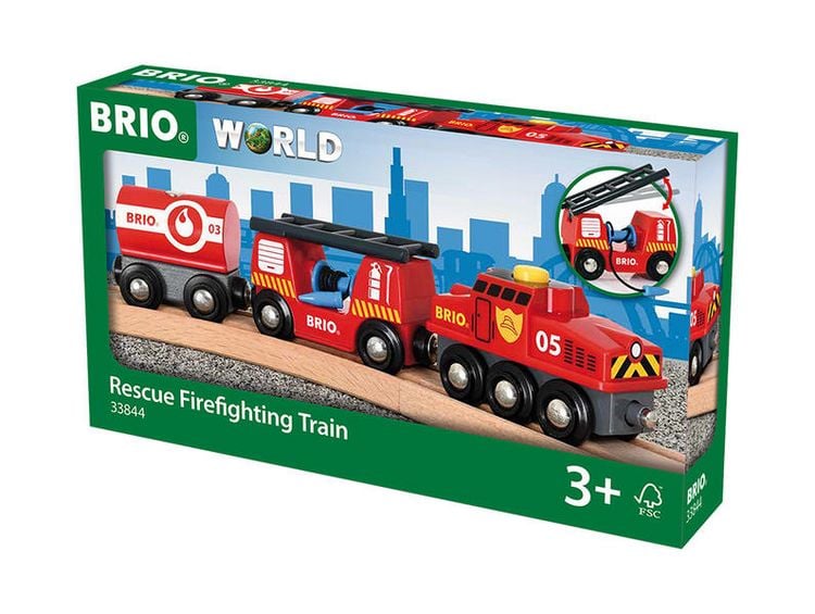 Produktbild: BRIO World - Feuerwehr-Löschzug