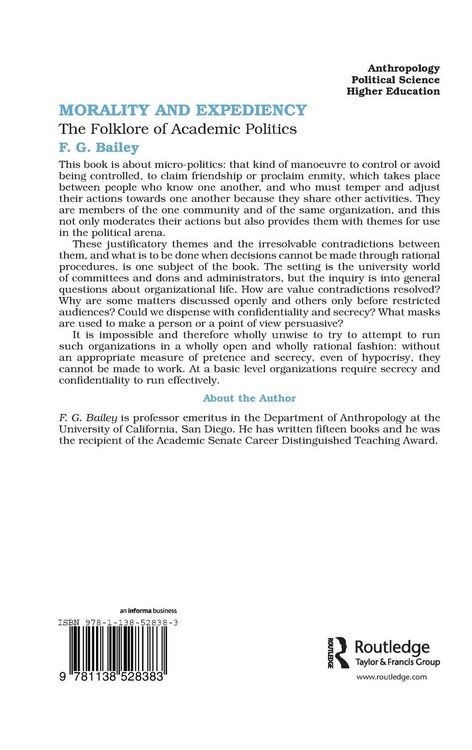 Produktbild: Morality and Expediency