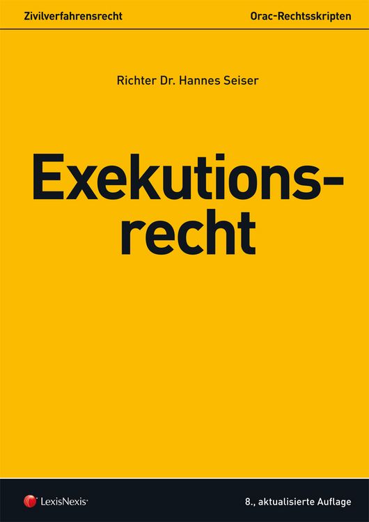 Produktbild: Zivilverfahrensrecht - Exekutionsrecht