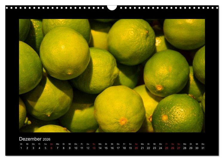 Produktbild: essbar &ndash; Buntes Obst und Gem&uuml;se (Wandkalender 2026 DIN A3 quer), CALVENDO Monatskalender