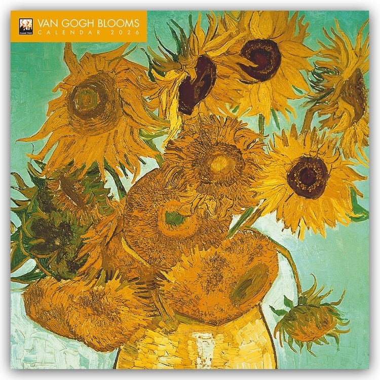Produktbild: Vincent van Gogh – Blüten 2026 – Original Flame Tree Publishing-Kalender [Kalender]