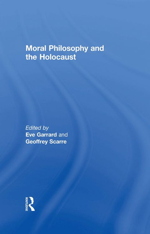 Produktbild: Moral Philosophy and the Holocaust