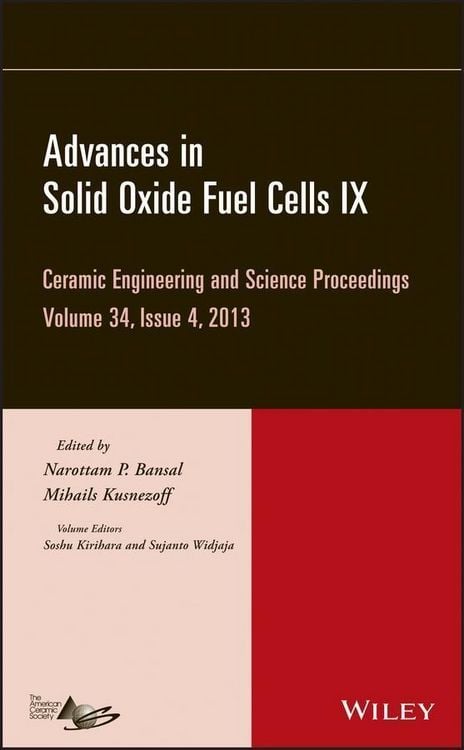 Produktbild: Advances in Solid Oxide Fuel Cells IX, Volume 34, Issue 4