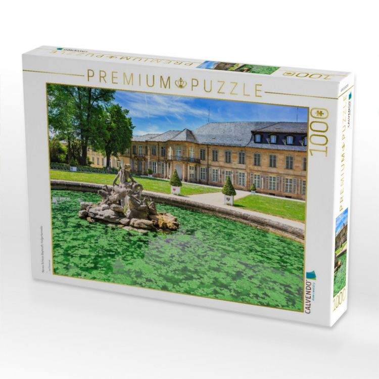 Produktbild: CALVENDO Puzzle Neues Schloss Bayreuth, Hofgartenseite | 1000 Teile Lege-Gr&ouml;&szlig;e 64x48cm Foto-Puzzle f&uuml;r gl&uuml;ckliche Stunden