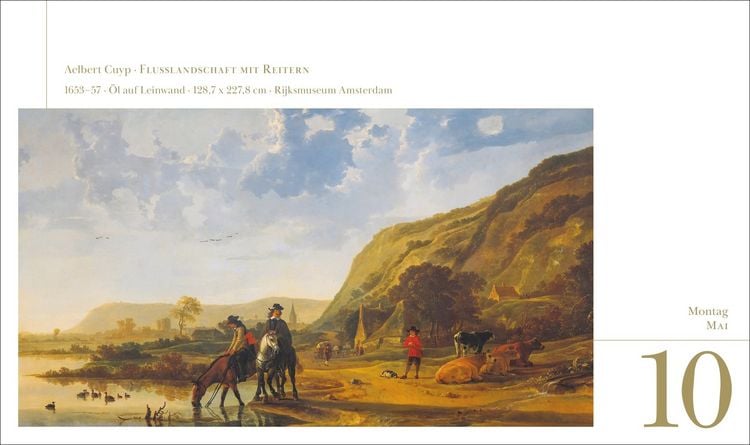Produktbild: Eine Reise durch die Welt der Kunst Premiumkalender 2027 - 365 Meisterwerke