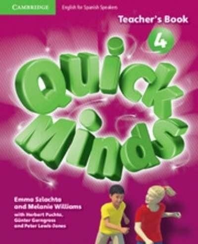 Produktbild: Szlachta, E: Quick Minds Level 4 Teacher's Book Spanish Edit