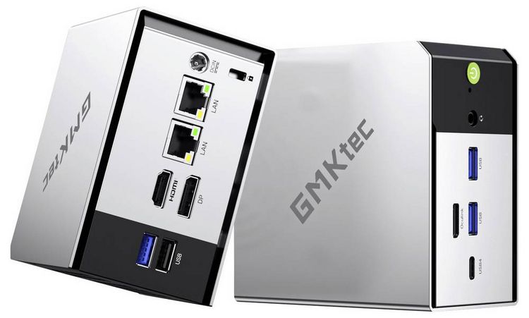 Produktbild: GMKtec Mini PC Nucbox M8 AMD Ryzen 5 Pro 6650H 4.5 GHz 16 GB RAM 512 GB SSD AMD Radeon&trade; 660M Win 11 Pro M8