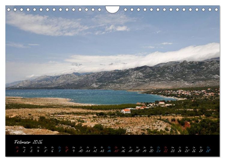 Produktbild: Kroatien - Dalmatien (Wandkalender 2026 DIN A4 quer), CALVENDO Monatskalender