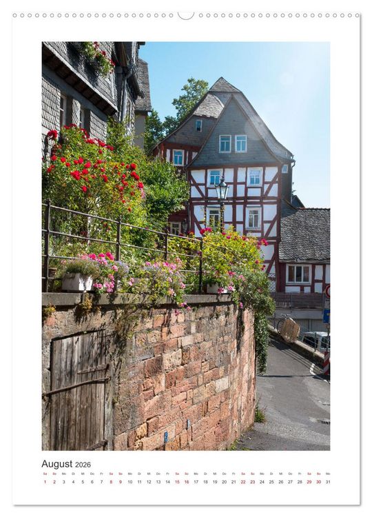 Produktbild: Mein Marburg (hochwertiger Premium Wandkalender 2026 DIN A2 hoch), Kunstdruck in Hochglanz