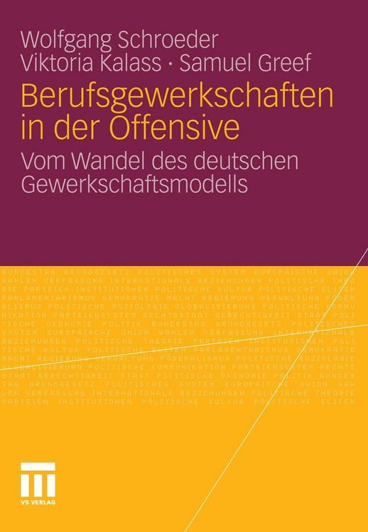 Produktbild: Berufsgewerkschaften in der Offensive