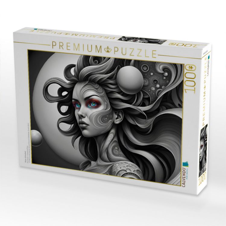 CALVENDO Black And White Puzzle 1000 Teile – Lege-Größe 64x48 Cm | Premium-Foto-Puzzle