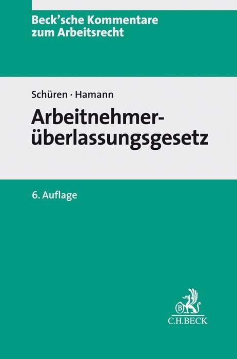 Produktbild: Arbeitnehmer&uuml;berlassungsgesetz. A&Uuml;G