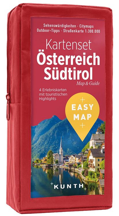 Produktbild: EASY MAP Kartenset Österreich Südtirol - 1:300.000