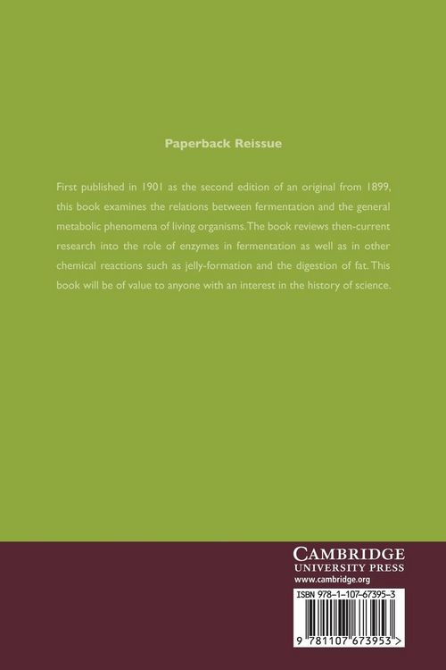 Produktbild: The Soluble Ferments and Fermentation