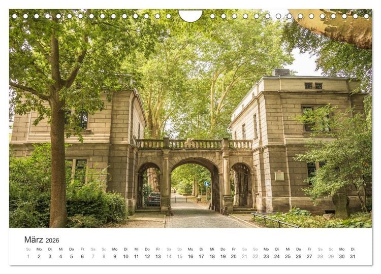 Produktbild: HANNOVER LINDEN ZAUBERHAFTE eigenART (Wandkalender 2026 DIN A4 quer), CALVENDO Monatskalender