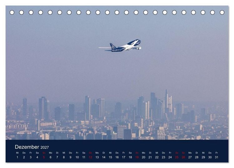 Produktbild: Lufthansa 100 Years (Tischkalender 2027 DIN A5 quer), CALVENDO Monatskalender